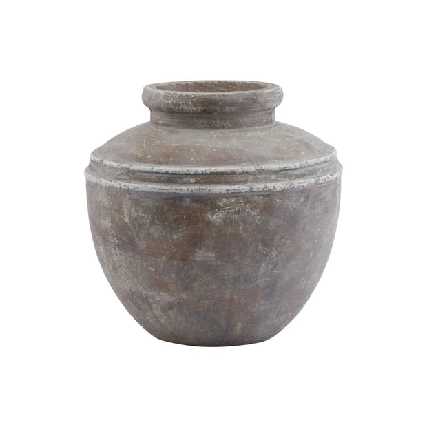 Siena Matt Brown Stone Water Pot - Home DecorHome Decor - Lulu Loves Home