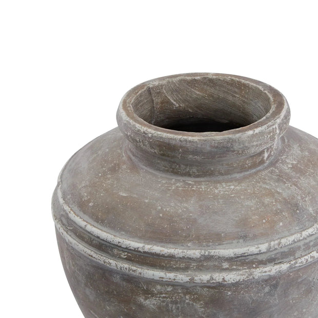 Siena Matt Brown Stone Water Pot - Home DecorHome Decor - Lulu Loves Home