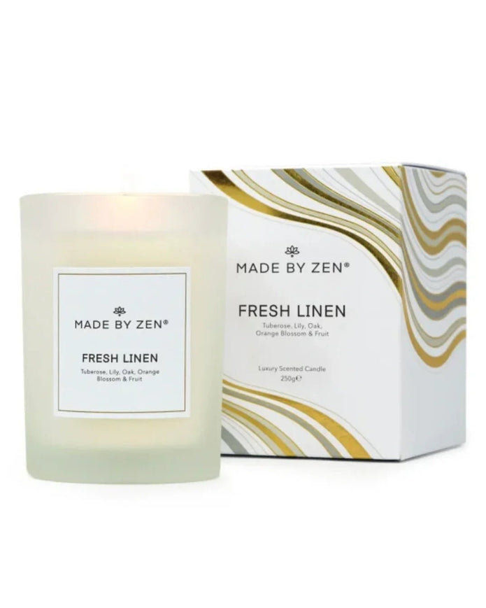 Signature Luxury Candle - Fresh Linen - CandlesCandles - Lulu Loves Home