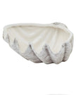 Siren Large Matt Neutral Stone Clam Shell Bowl - PRE PRDER FOUR WEEK DELIVERY - Home DecorHome Decor - Lulu Loves Home