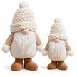 Medium and large snowy white gonk size options on a white background.