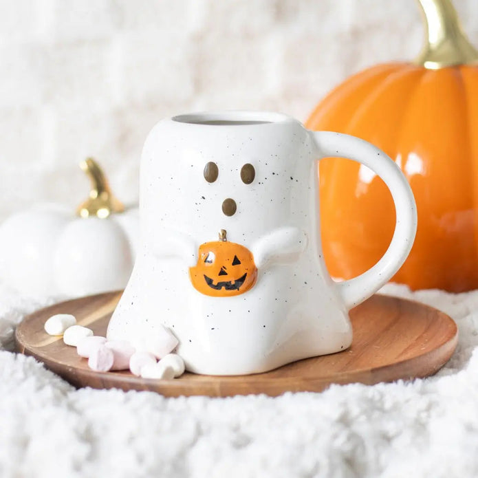 Ghost Shaped Ceramic Mug
