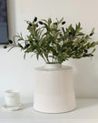 Artificial Standard Olive Stem by Starlight Express, realistic green leaves on a sturdy stem for home decor.
