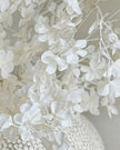 Artificial white blossom stem from Starlight Express, featuring realistic white flower blossoms on a flexible stem.