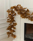 Faux Foliage Brown Autumn Leaf Garland - Faux Plants & FlowersFaux Plants & Flowers - Lulu Loves Home