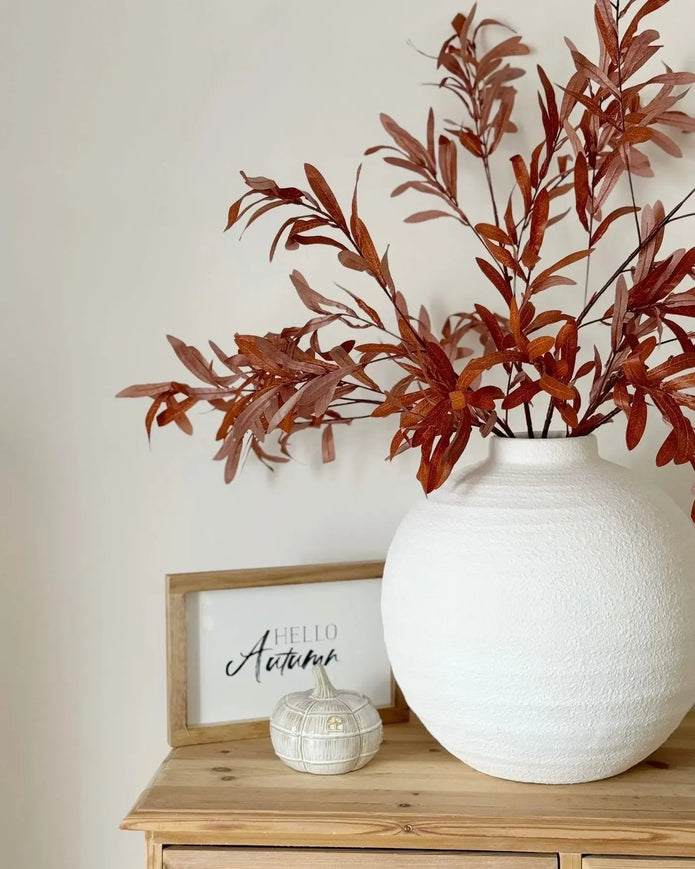 Faux Foliage - Autumnal Brown Willow Stem - Faux Plants & FlowersFaux Plants & Flowers - Lulu Loves Home