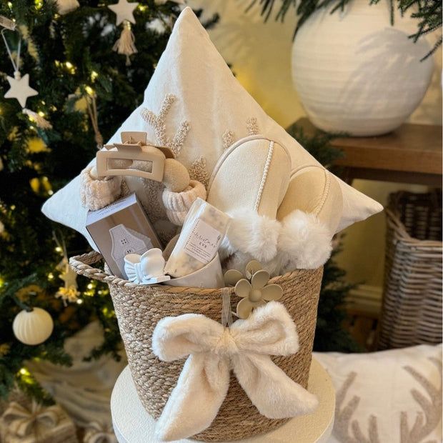 The Perfect Christmas Gift - Our Limited Edition Neutral Jingle Basket