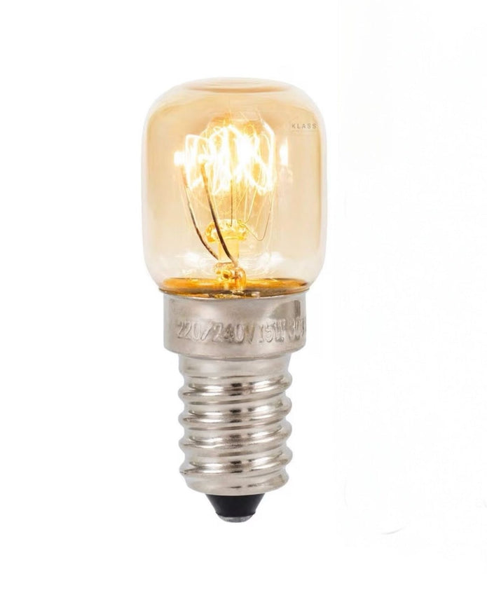 Starlight Express Loire Lamp E14 15W lighting bulb installed in a modern lamp fixture.