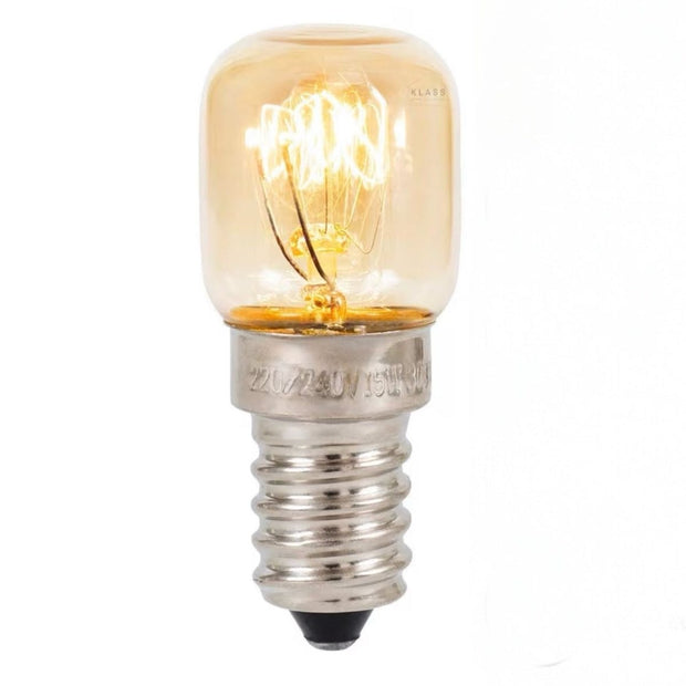 Starlight Express Loire Lamp E14 15W lighting bulb installed in a modern lamp fixture.