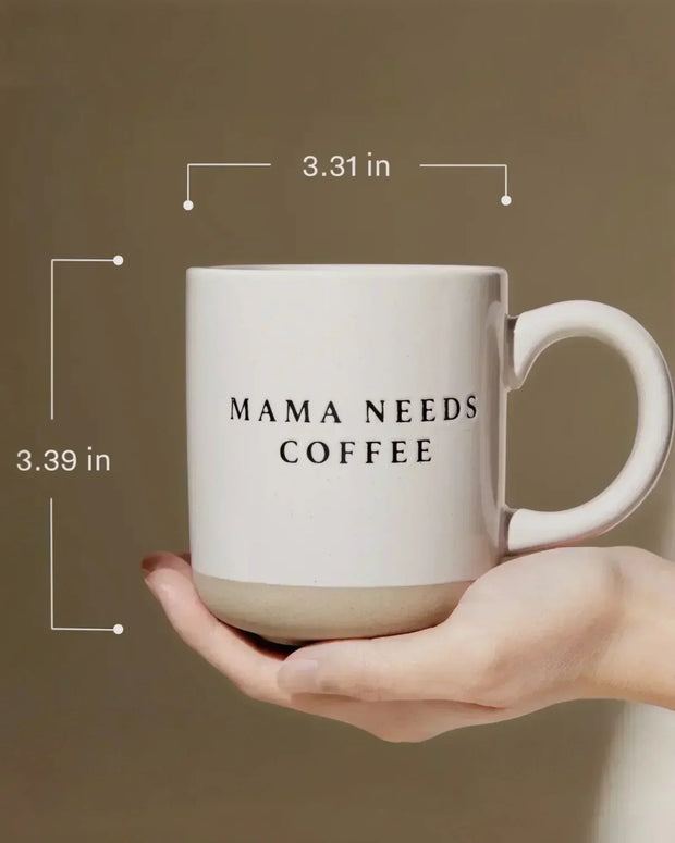 Sweet Water Decor - Cream Glazed Ceramic Mug - Cream Heart PRE ORDER THREE WEEK DELIVERY - Kitchen & DiningKitchen & Dining - Lulu Loves Home