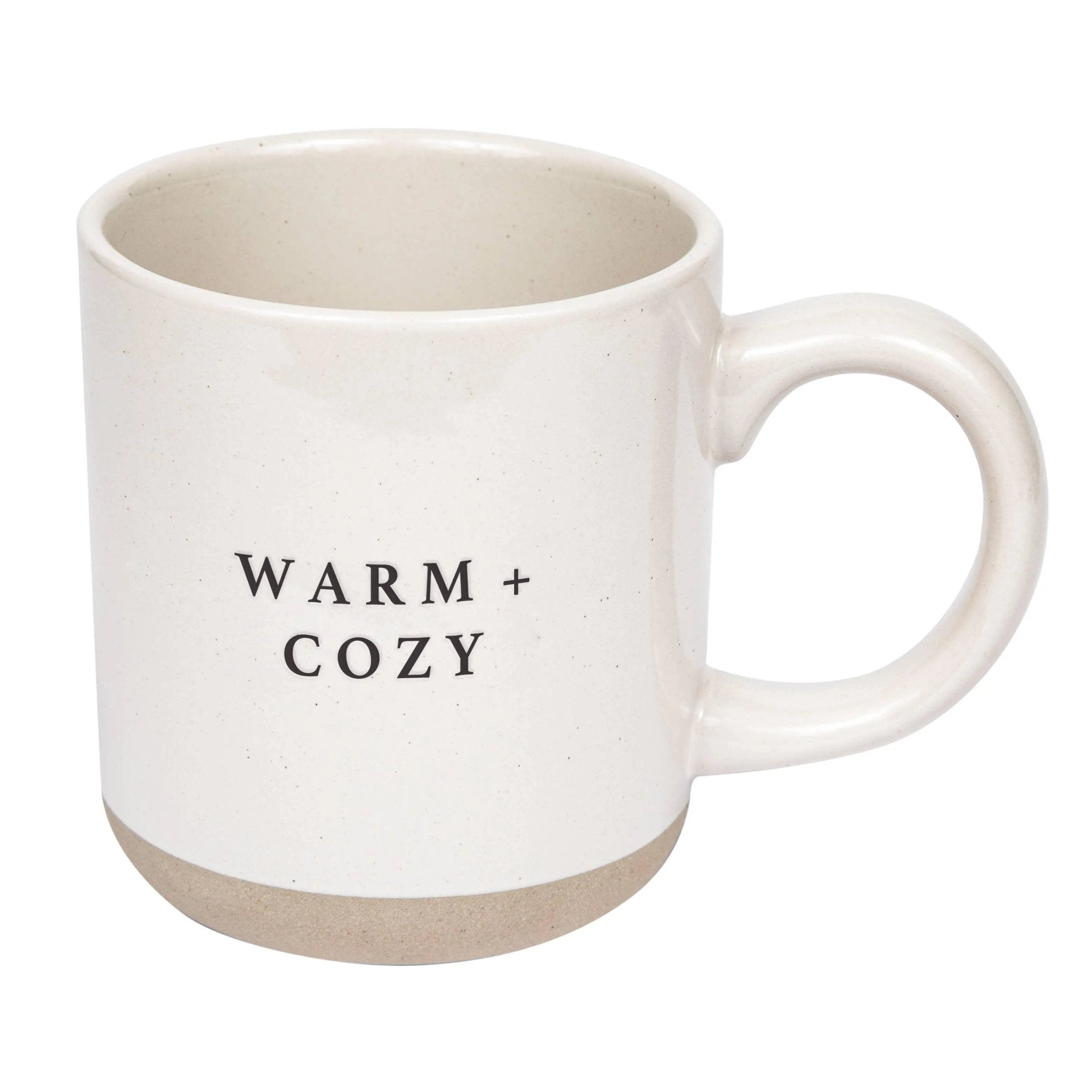 Sweet Water Decor - Cream Glazed Ceramic Mug - Warm & Cozy - Kitchen & DiningKitchen & Dining - Lulu Loves Home