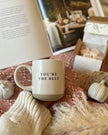Sweet Water Decor - Cream Glazed Ceramic Mug - You’re The Best PRE ORDER THREE WEEK DELIVERY - Kitchen & DiningKitchen & Dining - Lulu Loves Home