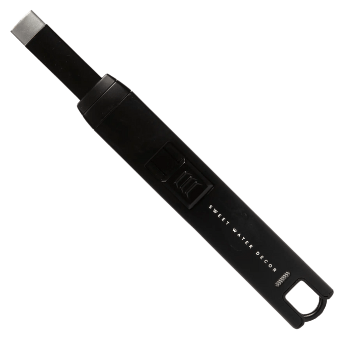 Sweet Water Decor - Electric Rechargeable Candle Lighter - Black - Home DecorHome Decor - Lulu Loves Home