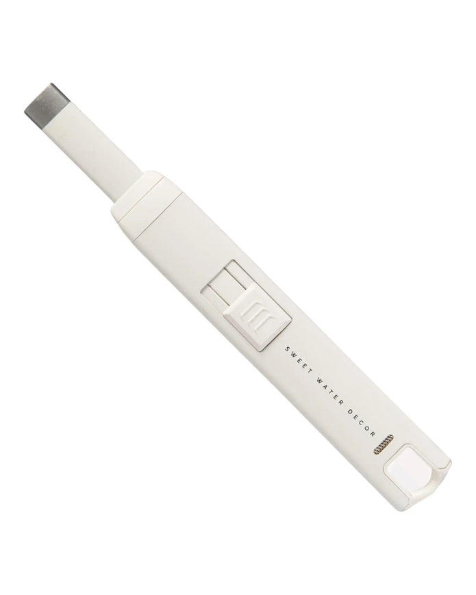 Sweet Water Decor - Electric Rechargeable Candle Lighter - White PRE ORDER THREE WEEK DELIVERY - Home DecorHome Decor - Lulu Loves Home