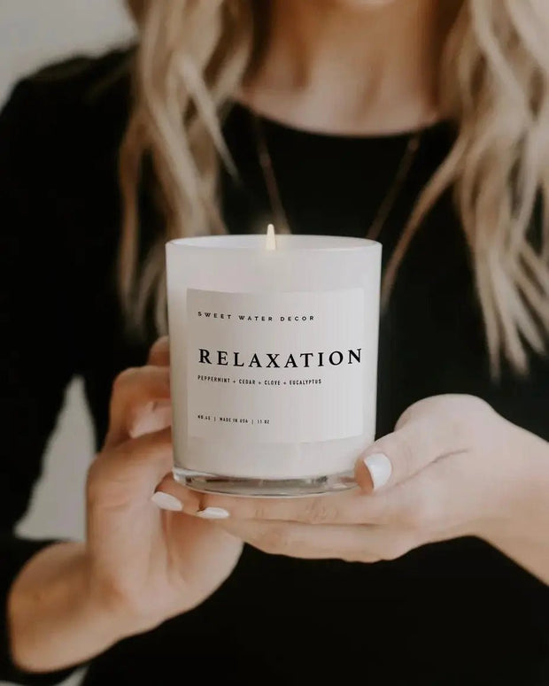 Sweet Water Decor - Lidded Glass Candle - Relaxation - CandlesCandles - Lulu Loves Home