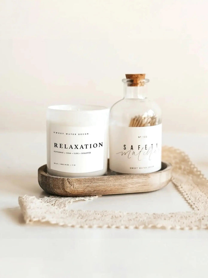 Sweet Water Decor - Lidded Glass Candle - Relaxation - CandlesCandles - Lulu Loves Home
