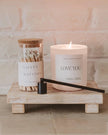 Sweet Water Decor - Natural Matte Large Glass Candle Jar - Love You PRE ORDER THREE WEEK DELIVERY - CandlesCandles - Lulu Loves Home