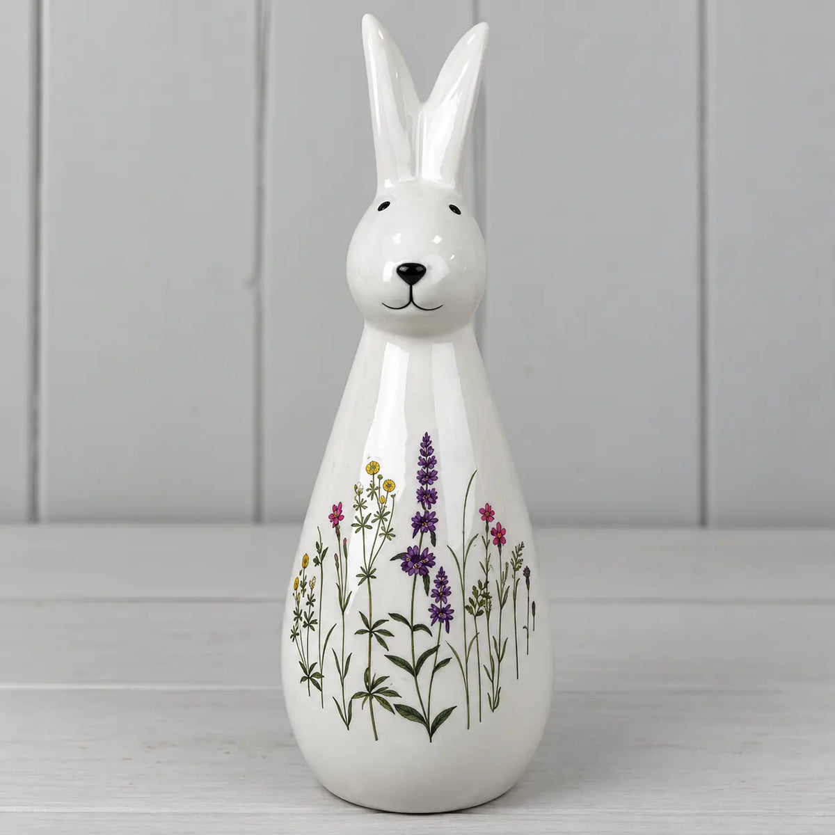 Satchville Tall Meadow Rabbit spring decoration with a tall rabbit design and meadow-inspired details
