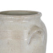 Tarn Neutral Glazed Vase by Hill Interiors, ceramic vase with a smooth, neutral-toned glazed finish and rounded shape.