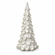 Satchville large glazed ceramic Christmas tree ornament with textured detail