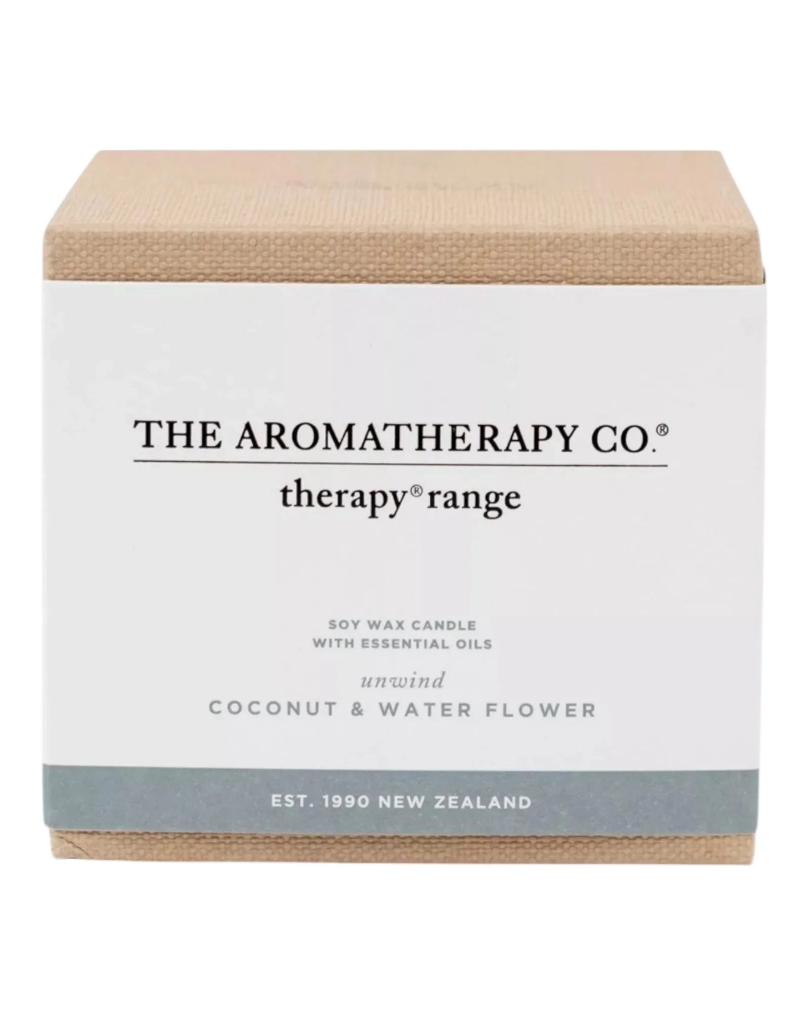 The Aromatherapy Candle Company - Unwind, Coconut & Water Flower - CandlesCandles - Lulu Loves Home