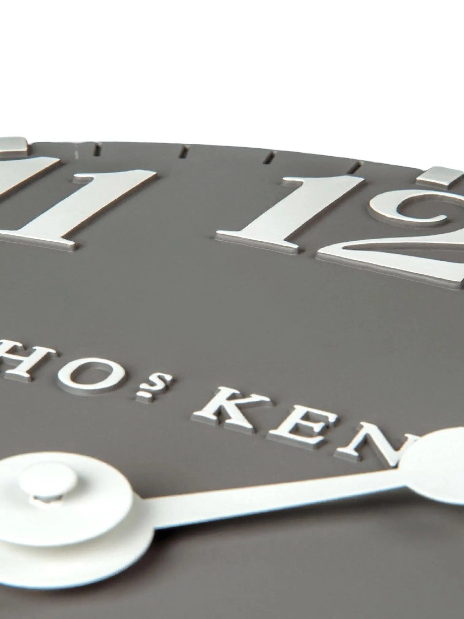 Thomas Kent 12” Arabic Wall Clock Dolphin Grey - PRE ORDER FOUR WEEK DELIVERY - ClocksClocks - Lulu Loves Home