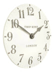 Thomas Kent 12” Arabic Wall Clock Limestone White - ClocksClocks - Lulu Loves Home
