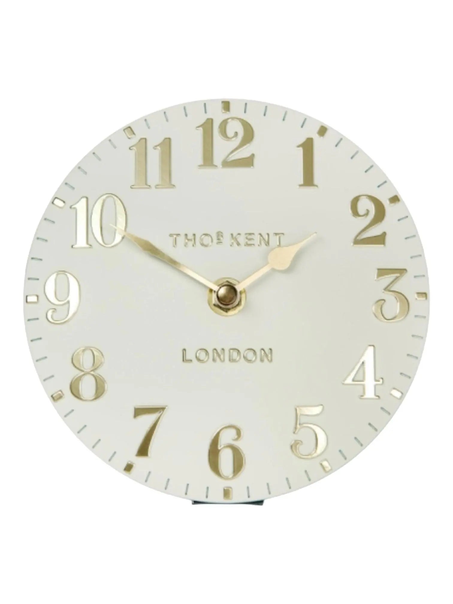 Thomas Kent 12” Arabic Wall Clock Oatmeal White - ClocksClocks - Lulu Loves Home