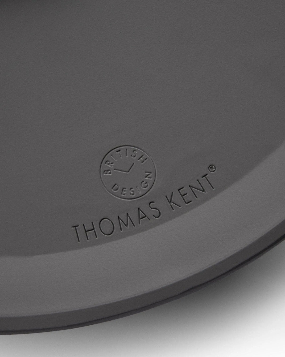 Thomas Kent 12” Mulberry Wall Clock Graphite Silver - ClocksClocks - Lulu Loves Home