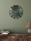 Thomas Kent 12” Mulberry Wall Clock Olive Green - PRE ORDER FOUR WEEK DELIVERY - ClocksClocks - Lulu Loves Home