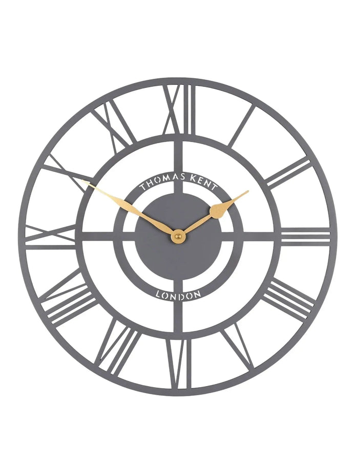 Thomas Kent 16" Bright Star Wall Clock Slate Grey - PRE ORDER FOUR WEEK DELIVERY - ClocksClocks - Lulu Loves Home