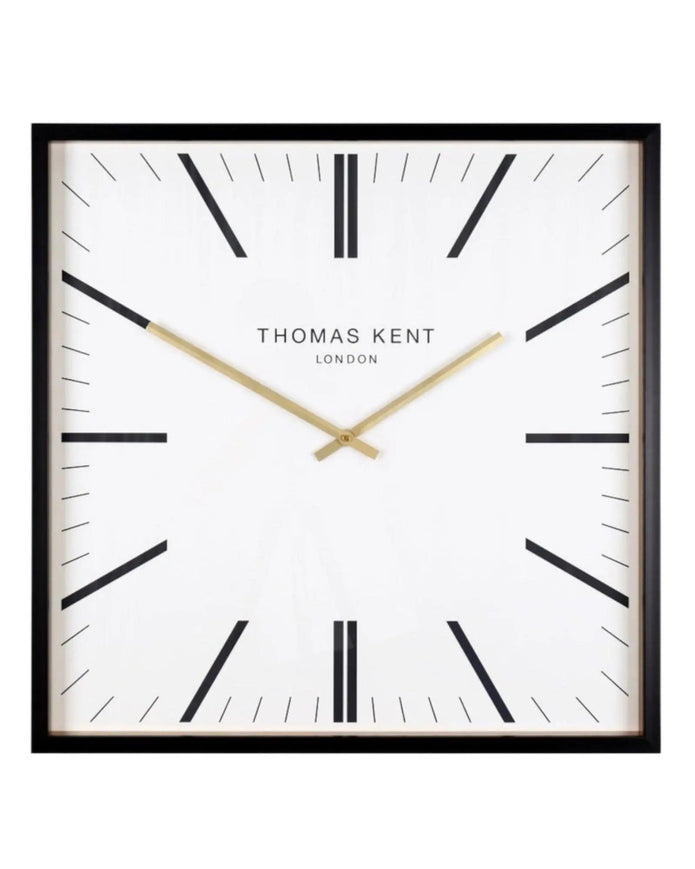 Thomas Kent 16" Garrick Wall Clock White - PRE ORDER FOUR WEEK DELIVERY - ClocksClocks - Lulu Loves Home