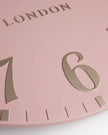 Thomas Kent 20” Arabic Wall Clock Blush Pink - PRE ORDER FOUR WEEK DELIVERY - ClocksClocks - Lulu Loves Home
