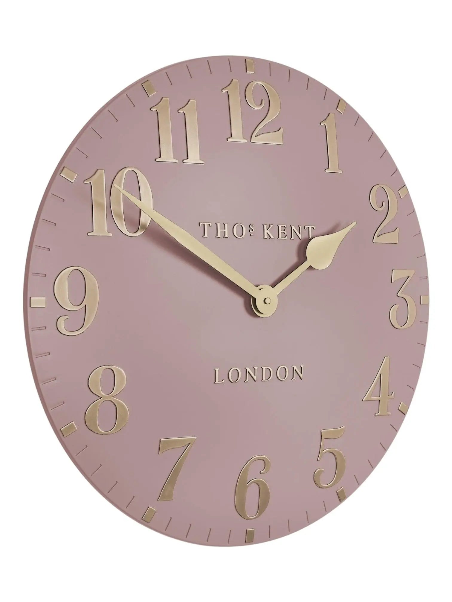 Thomas Kent 20” Arabic Wall Clock Blush Pink - PRE ORDER FOUR WEEK DELIVERY - ClocksClocks - Lulu Loves Home