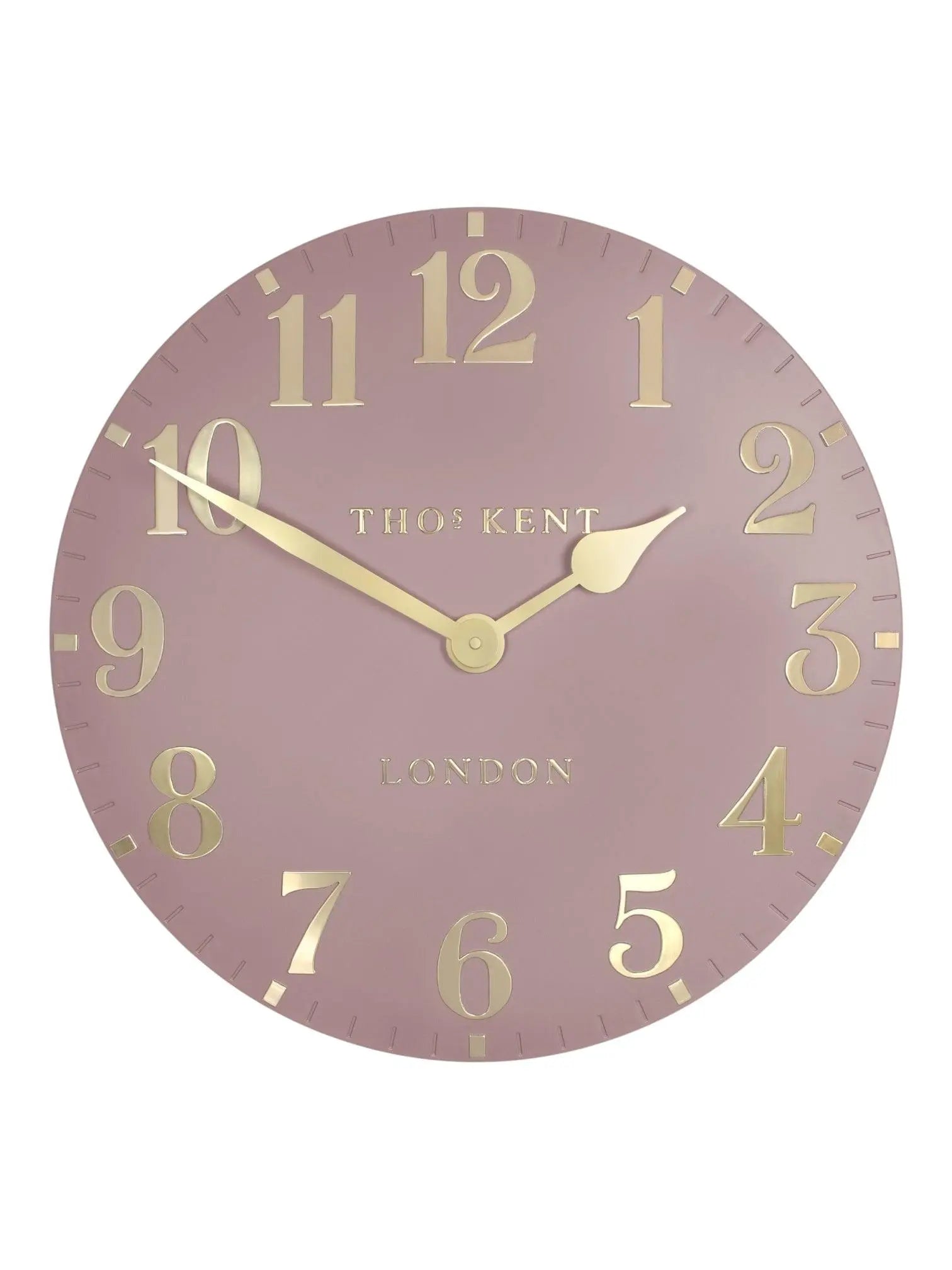 Thomas Kent 20” Arabic Wall Clock Blush Pink - PRE ORDER FOUR WEEK DELIVERY - ClocksClocks - Lulu Loves Home