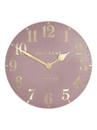 Thomas Kent 20” Arabic Wall Clock Blush Pink - PRE ORDER FOUR WEEK DELIVERY - ClocksClocks - Lulu Loves Home