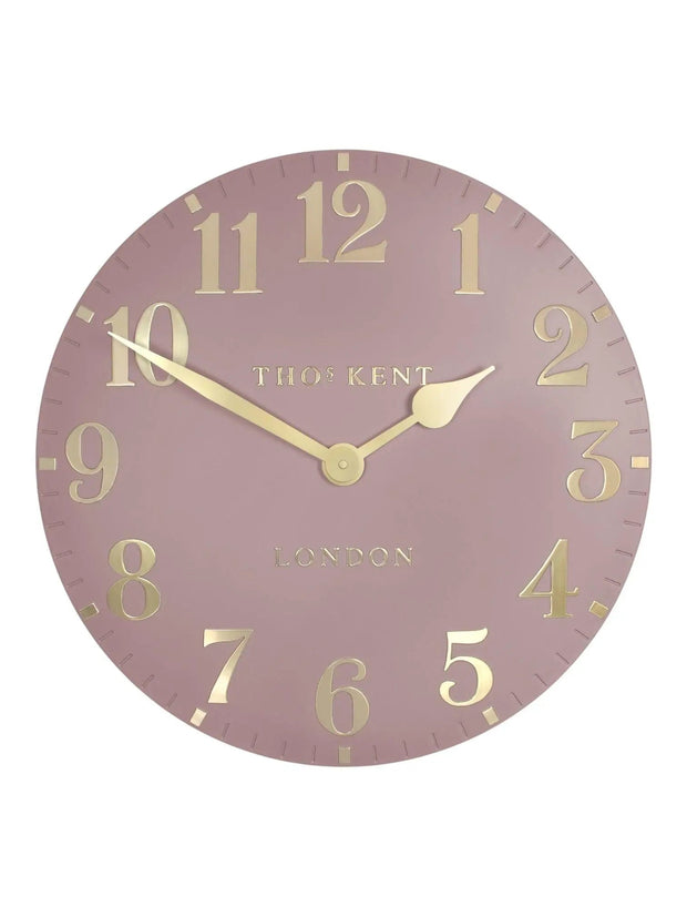 Thomas Kent 20” Arabic Wall Clock Blush Pink - PRE ORDER FOUR WEEK DELIVERY - ClocksClocks - Lulu Loves Home