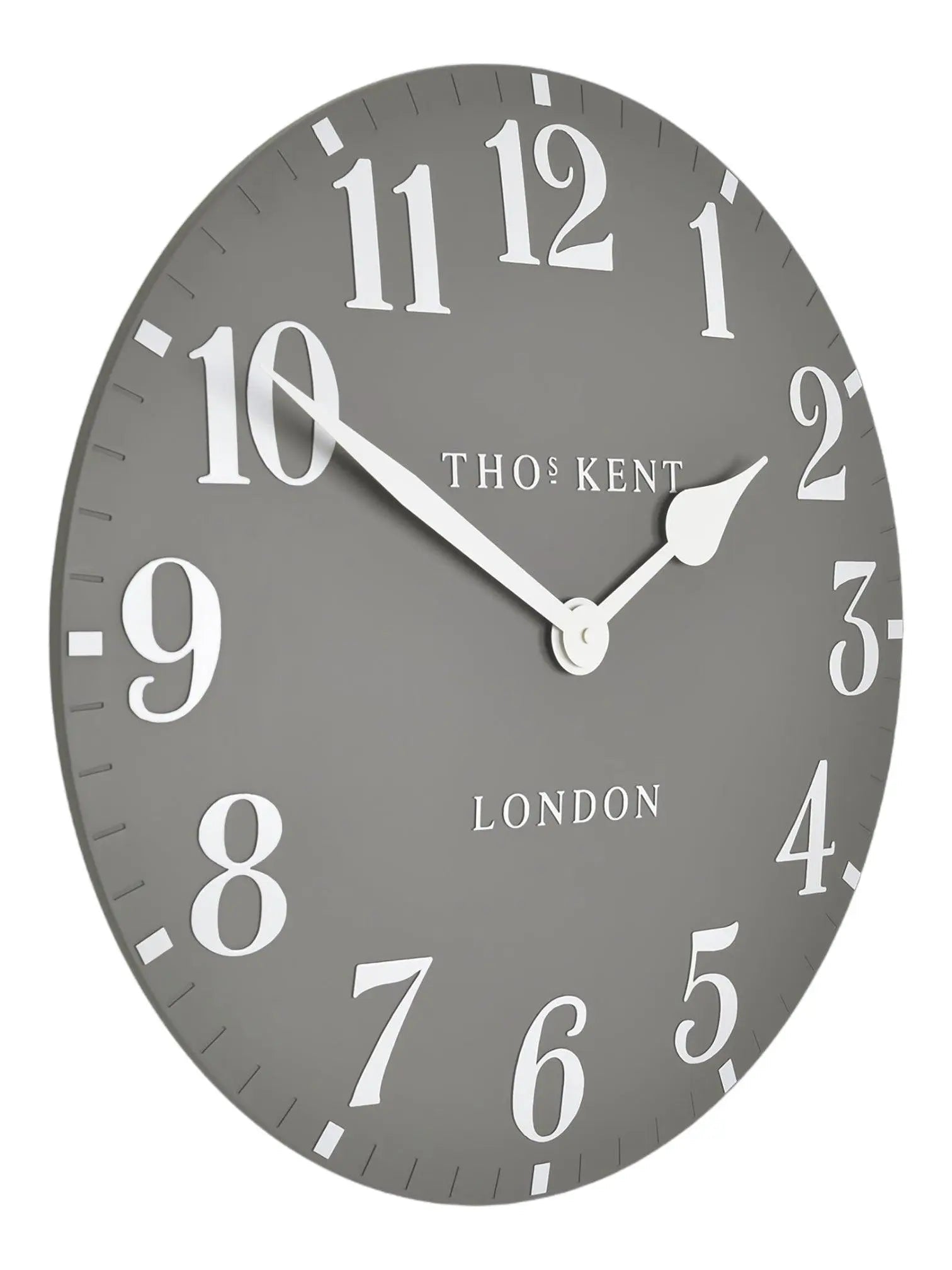Thomas Kent 20” Arabic Wall Clock Dolphin Grey - PRE ORDER FOUR WEEK DELIVERY - ClocksClocks - Lulu Loves Home