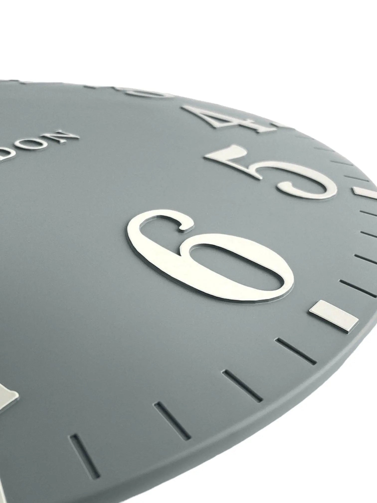 Thomas Kent 20” Arabic Wall Clock Flax Blue - ClocksClocks - Lulu Loves Home