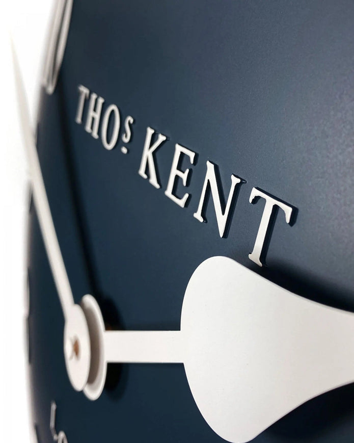 Thomas Kent 20” Arabic Wall Clock Ink Blue - ClocksClocks - Lulu Loves Home