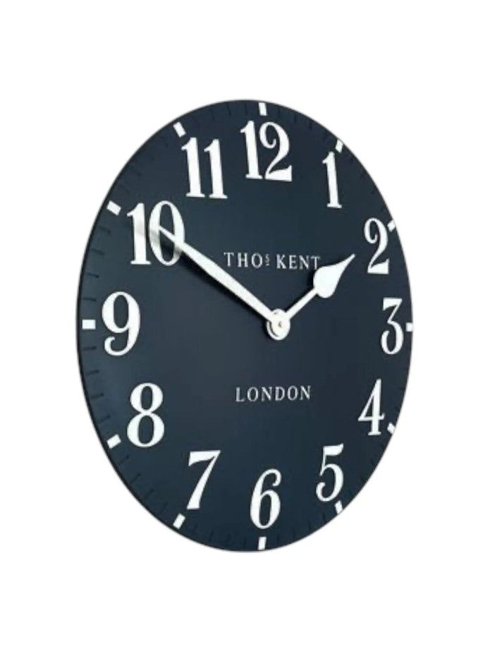Thomas Kent 20” Arabic Wall Clock Ink Blue - ClocksClocks - Lulu Loves Home