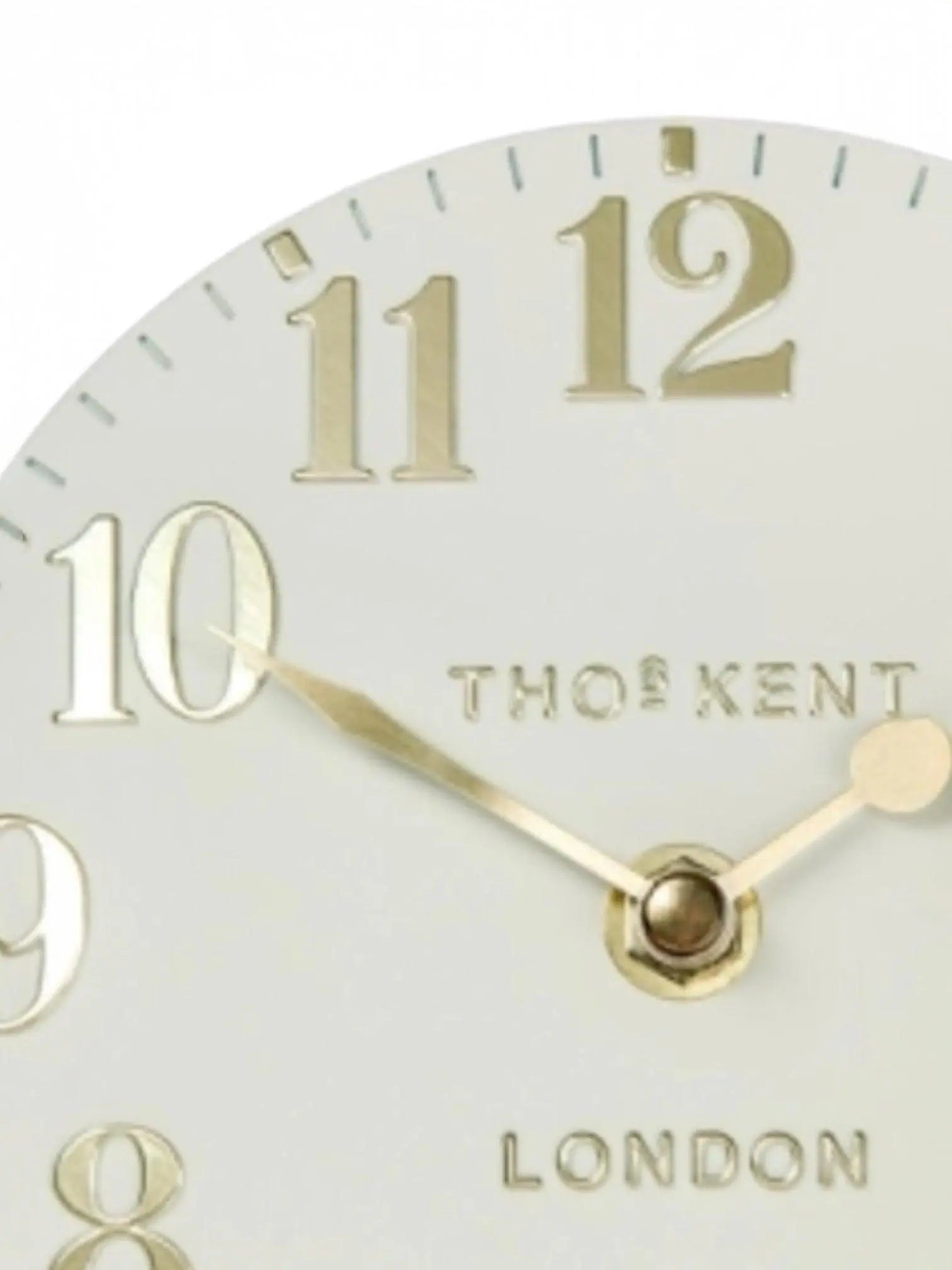 Thomas Kent 20” Arabic Wall Clock Oatmeal White - ClocksClocks - Lulu Loves Home