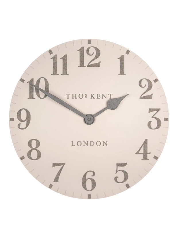 Thomas Kent 20” Arabic Wall Clock Shy Pink - PRE ORDER FOUR WEEK DELIVERY - ClocksClocks - Lulu Loves Home