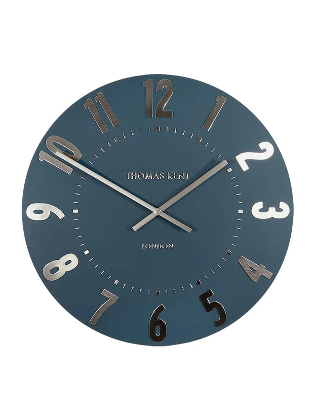 Thomas Kent 20” Mulberry Wall Clock Midnight Blue - ClocksClocks - Lulu Loves Home