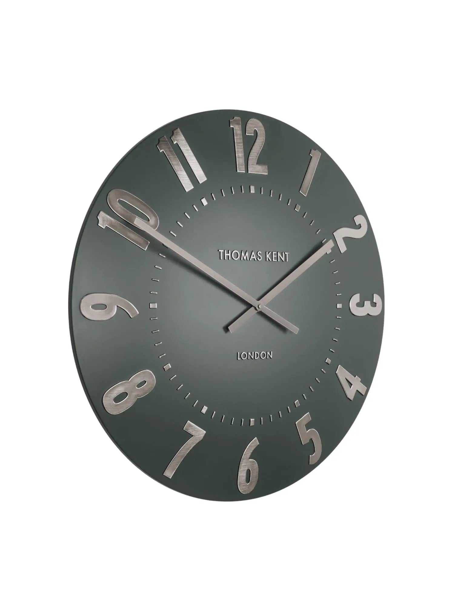 Thomas Kent 20” Mulberry Wall Clock Olive Green - PRE ORDER FOUR WEEK DELIVERY - ClocksClocks - Lulu Loves Home