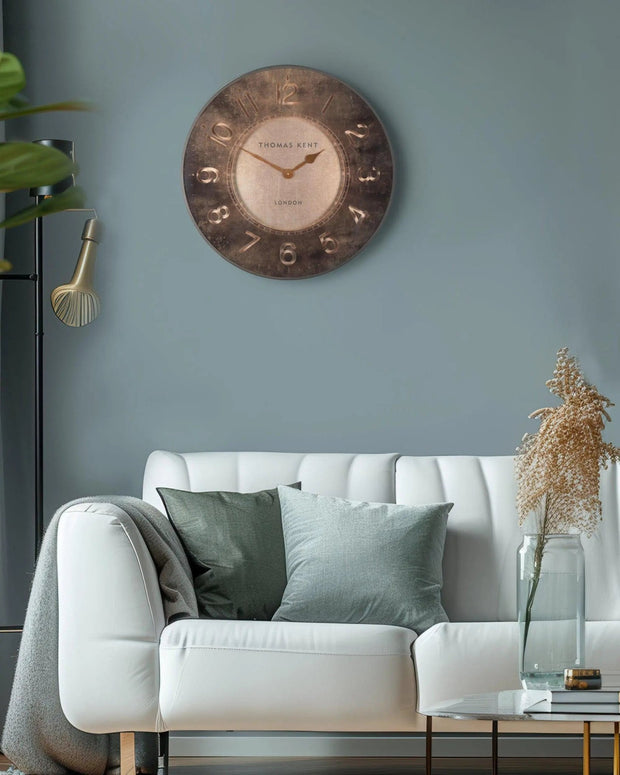 Thomas Kent 21" Florentine Wall Clock Sovereign Gold - ClocksClocks - Lulu Loves Home