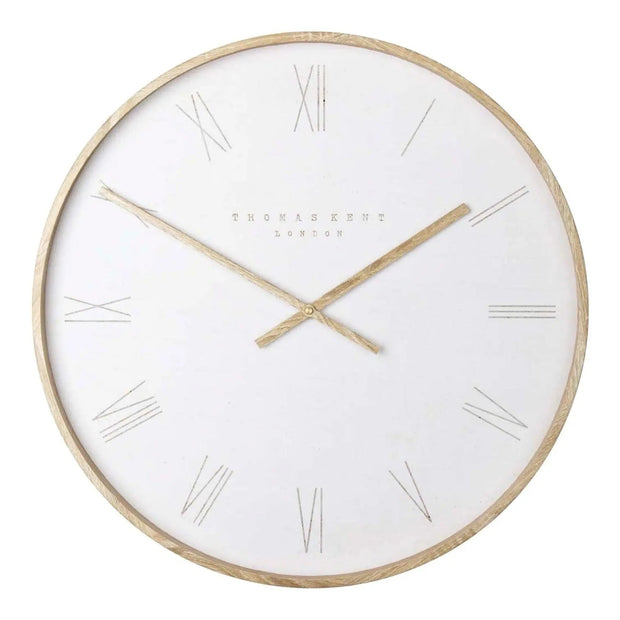 Thomas Kent 21" Nordic Wall Clock Tofu Beige - ClocksClocks - Lulu Loves Home