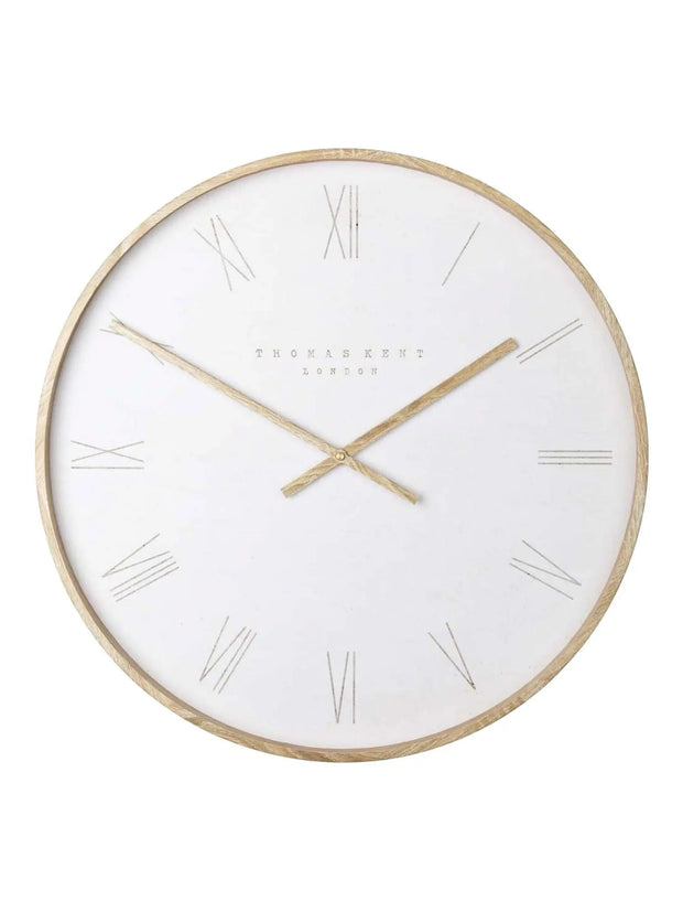 Thomas Kent 21" Nordic Wall Clock Tofu Beige - ClocksClocks - Lulu Loves Home