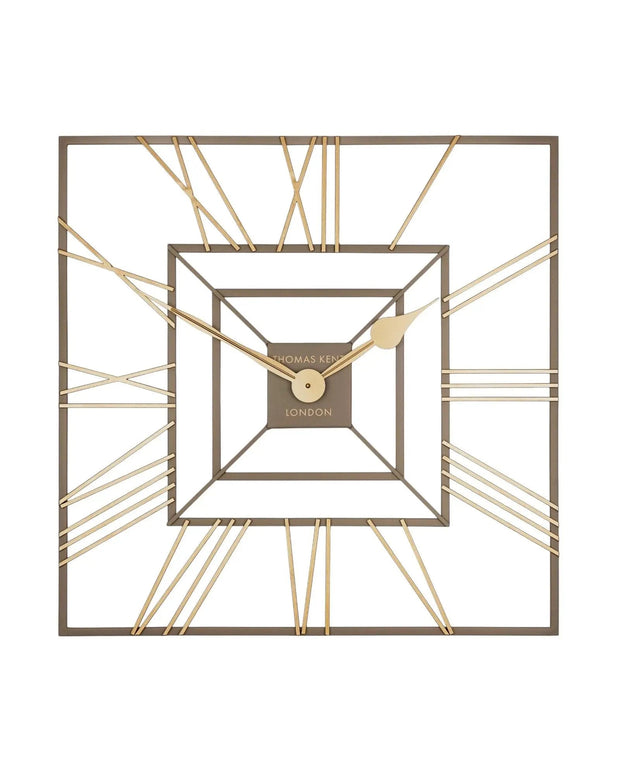 Thomas Kent 24" Summer House Outdoor Wall Clock Square - ClocksClocks - Lulu Loves Home