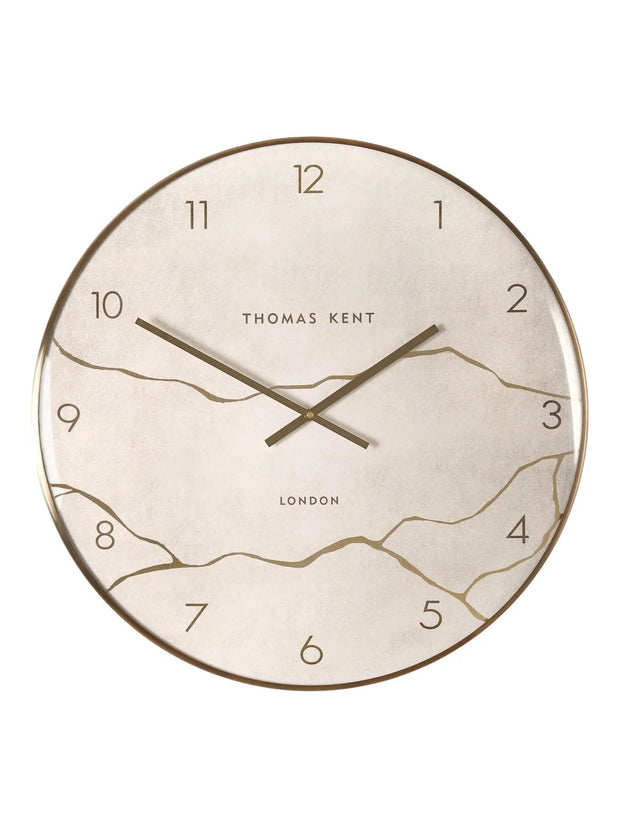 Thomas Kent 26" Oyster Large Grand Clock Stone - ClocksClocks - Lulu Loves Home